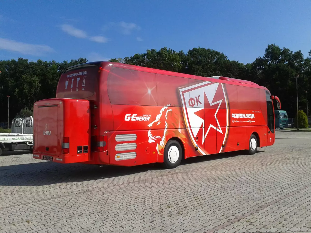 FK Crvena Zvezda postao je vlasnik novog klupskog autobusa MAN Lion’s Coach